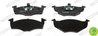 Ferodo Bremsbelagsatz, Scheibenbremse Vorderachse U.A. FüR Seat, Vw