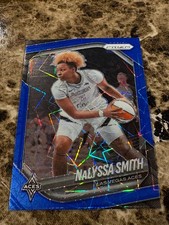NALYSSA SMITH 2025 Panini Prizm WNBA Blue Velocity #119 Aces