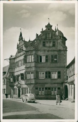 Postcard Bergzabern Wine Route Guest House to Angel Automobile (No.9806)