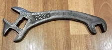 Vintage Oliver F239 Farm Implement Wrench Curved Multi Spanner Tractor Tool USA