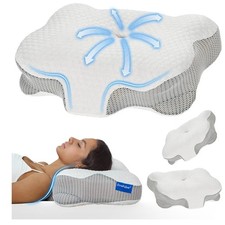 Corepillow Cervical Memory Foam Pillow for Neck Pain Relief Support
