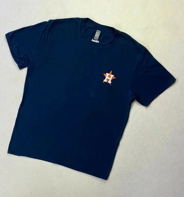 T-Shirt US Baseball mLB Fanatics Graphic Tee Print Logo Houston Astros Short