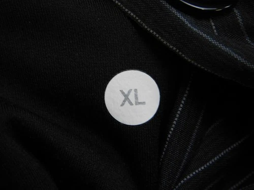 Lululemon Mens XL Pinstripe Full Zip Jacket Black Gray Vent Back Pockets image 7