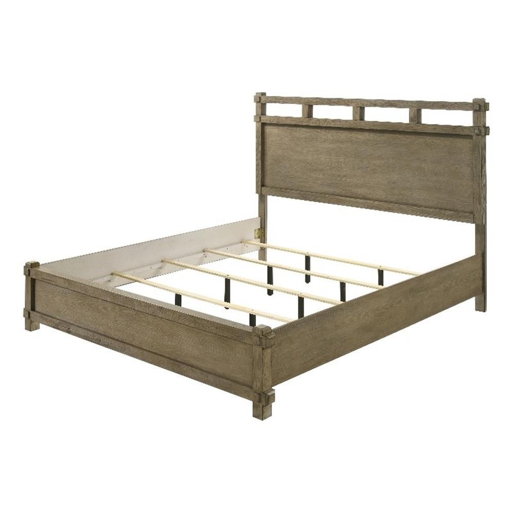 ACME Colton Queen Bed in Antique White Oak
