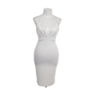 NLY One, Kleid, Größe: M, Weiß, Elasthan/Polyester, Einfarbig, Damen #hFT
