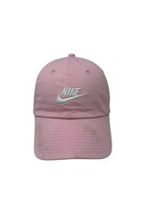 Nike Club Cap Unstructured Futura Wash Hat Cap Baby Pink Adult Size MD/LG