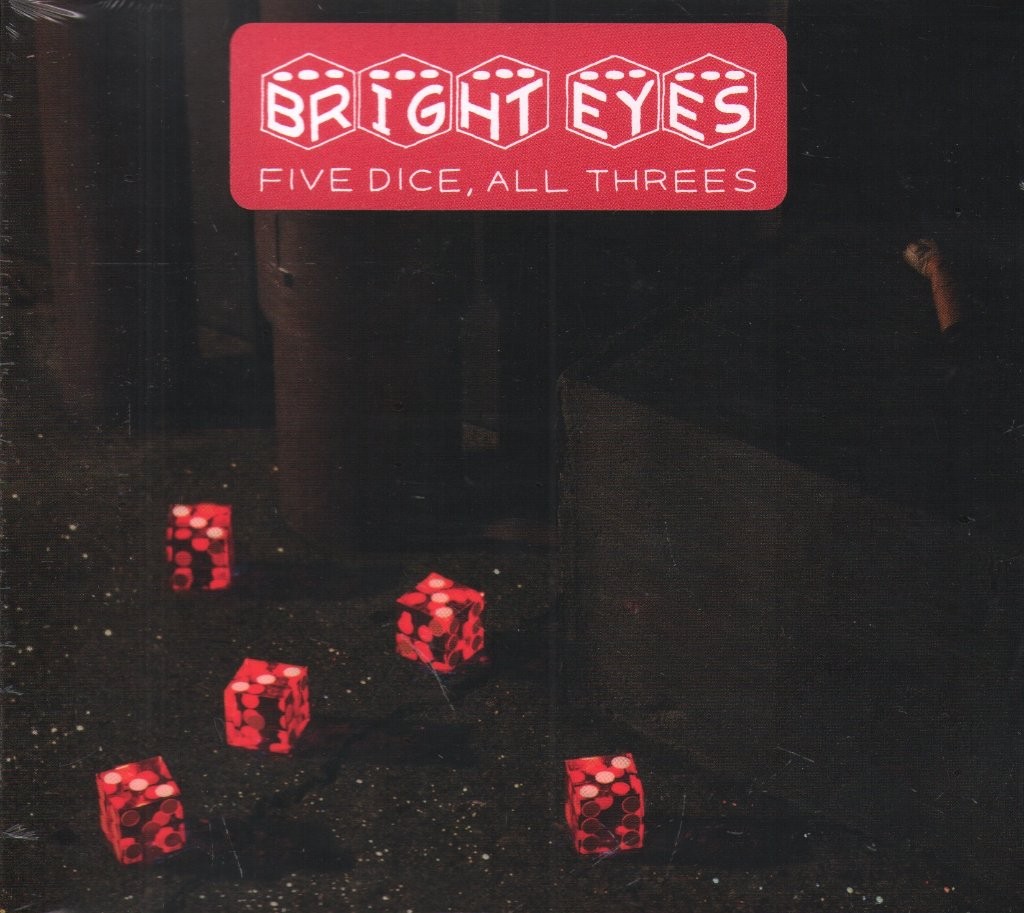 Bright Eyes Five Dice, All Threes CD Europe Dead Oceans 2024 in g'fold card