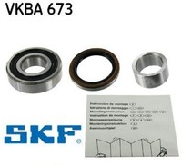 SKF VKBA673 Radlagersatz Radlager Satz Hinterachse Hinten FüR Nissan