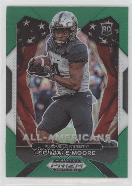 2021 Panini Prizm Draft Picks All-American Green Rondale Moore Rookie RC 18en