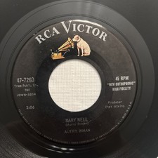 Autry Inman - Mary Nell - USA RCA Victor 45 EX