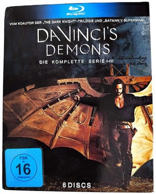 DA  VINCI'S  DEMONS    (Serie I-III)    Blu-ray   (6Discs)      Zustand sehr gut