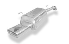 FOX Racinganlage ab Kat 1x135x80mm flach mit Absorber für Opel Astra G Caravan