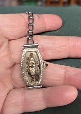 Bulova 14k White Gold Filled Ladies Watch 16 Jewels - Does Not Work & No Glass
