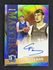 2025-26 Topps Finest Cooper Flagg #MA-CF Silver Refractor Masters Auto RC &04281