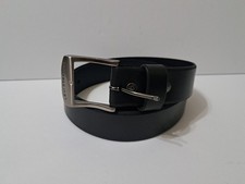 Levi's Leather Belt - Men's Beveled Edge Bridle Leather Belt Size 34-36