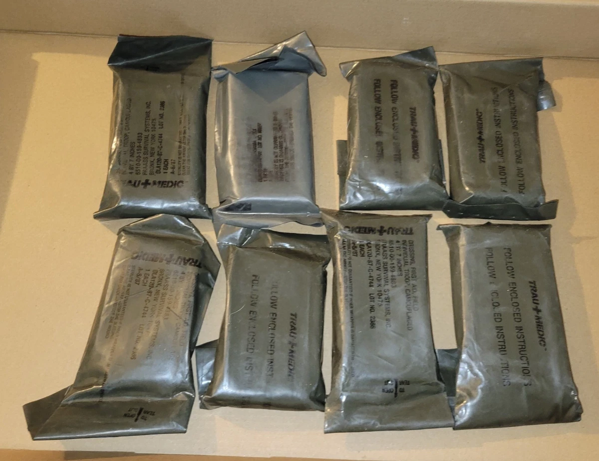 First Aid/Medic Gear Military Original Period Items (1976-1989