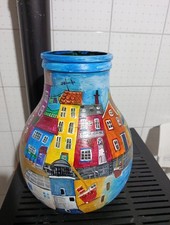 damigiana vetro 5 litri Dipinta A Mano