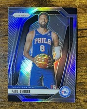 2024-25 Panini Prizm Paul George Silver Prizm #50 Philadelphia 76ers