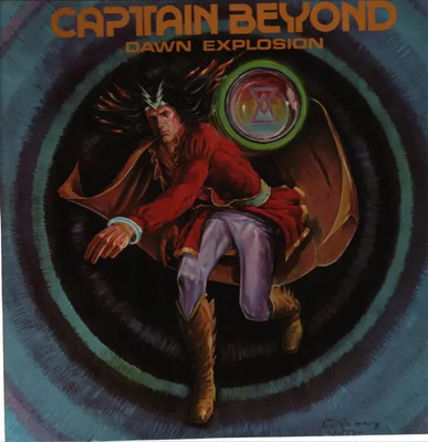 Captain Beyond Dawn Explosion INSERT JAPAN NEAR MINT Warner Vinyl LP