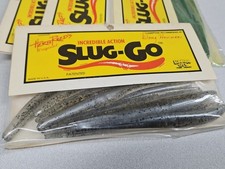 Vintage Herb Reed's Lunker City 6" SLUG-GO...S & P Silver Phantom...NOS!!!