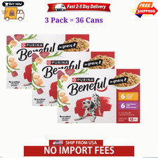Purina Beneful Adult Wet Dog Food - Steak Chicken With Gravy, 5.5 oz 36 Count