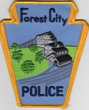 Forest City Pennsylavania PA Police Patch