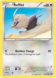 Rufflet 92/114 Steam Siege Reverse Holo