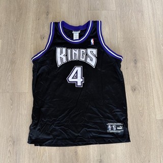 Chris Webber Sacramento Kings Black NBA Jersey Size 44 Puma Authentic