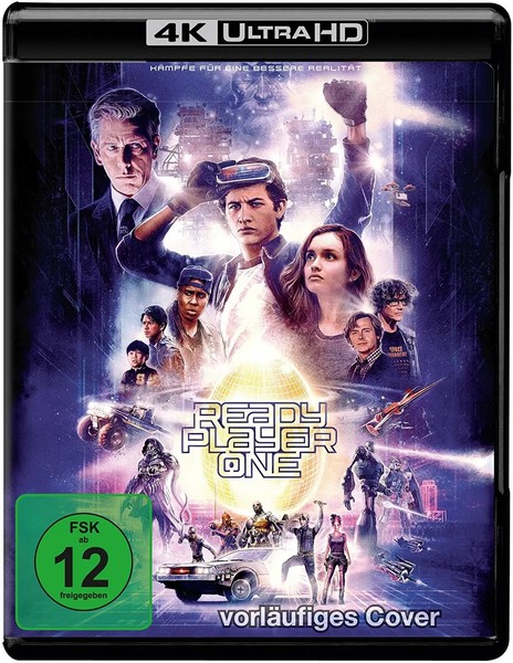 Ready Player One (Ultra Hd Blu-Ray & Blu-Ray) | 4K Ultra Hd Blu-Ray + Blu-Ray-image