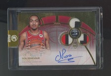 2025-26 Topps 3 Noa Essengue Chicago Bulls RPA RC Triple Patch AUTO 6/10