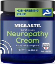 Migrastil Extra Strength Neuropathy Nerve Cream 4 oz   Fast Relief   New