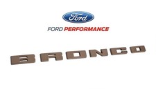 2021-2026 Bronco Oem M-1447-blbr Sinister Bronze Grille Emblem Letters Overlay