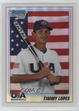 2010 Bowman Draft Chrome Picks Refractor Tim Lopes Timmy #BDPP101 14lm