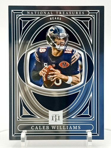 2025 National Treasures Caleb Williams Silver Treasure Hunt 1/25 First on Print