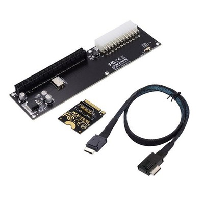Oculink SFF-8612 PCIe 3.0 4.0 Adapter eGPU SSD M