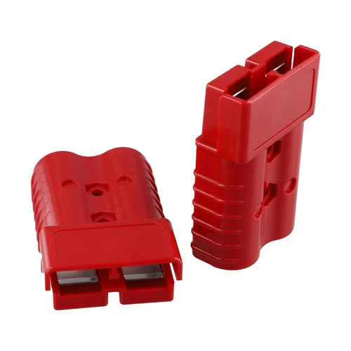 Sicheres Laden mit 350AMP Gabelstapler Batterie Stromanschluss grau und rot - Bild 9 von 36