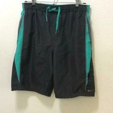 Nike Boys Swim Trunks Color Black/Green Size-Small Waist 27" Length 18"