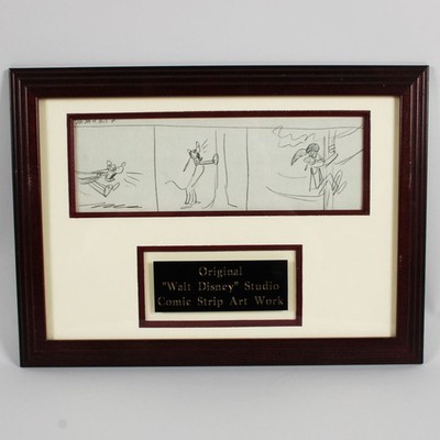 Walt Disney Studio Comic Strip Artwork Preliminary Animation ''Mickey Mouse an...