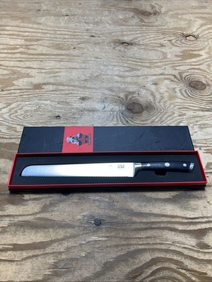 SHAN ZU Bread Knife 10  Japanese Classic Series 1.4116 German Steel