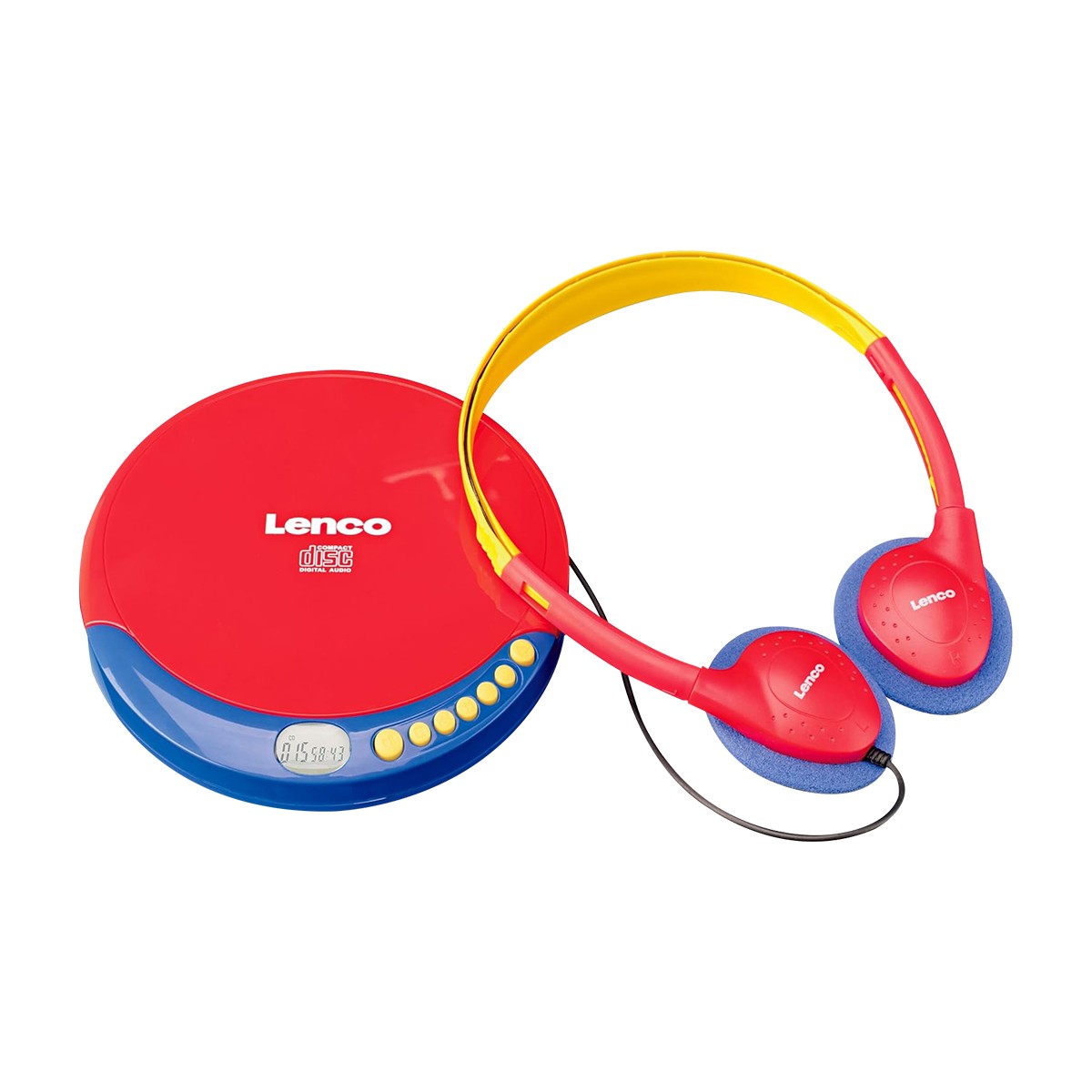 Lecteur CD portable enfants antichoc idéal pour les longs trajets en voiture