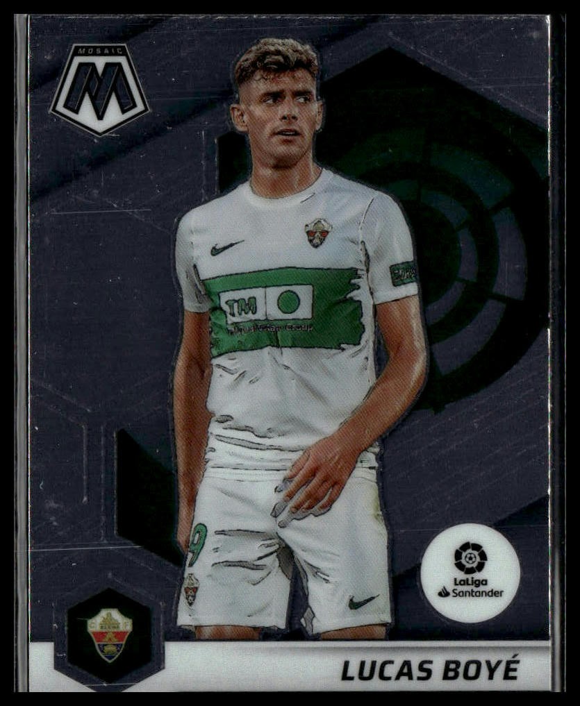 2021-22 Panini Mosaic La Liga #37 Lucas Boye Elche CF