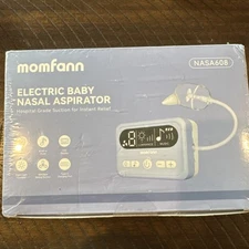 Momfann Electric Baby Nasal Aspirator NASA608 Hospital Grade Suction Relief NEW
