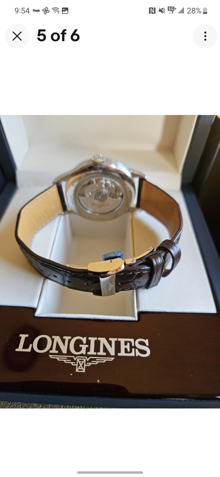 Longines Record Automatic Chronometer Original Bo… - image 2