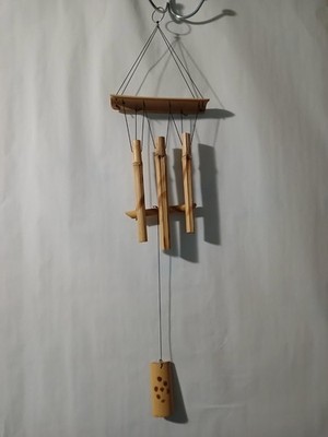 Natural Bamboo Wind Chimes Natural Sounds Durable Wind Chimes
