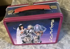 NECA Vintage Beetlejuice 2001 Lunchbox With Thermos Movie Collectible Never Used
