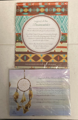 (2) Vintage Native American Legend of the Dreamcatchers Set #2