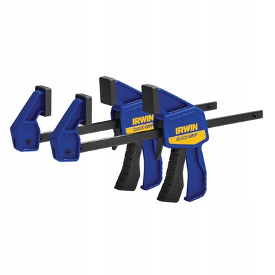 2 X Einhand-Minibarklemme 300 mm / 12''  Irwin Quick-Grip T54122EL7 Doppelpack
