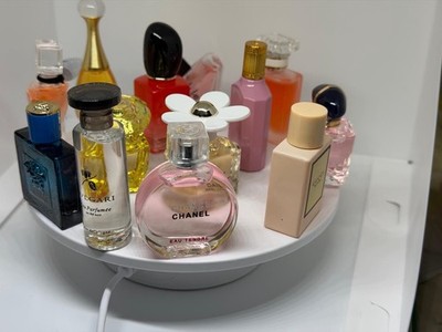 CHANEL GUCCI PRADA DIOR BVLGARI GIVENCHY VERSACE Perfume Miniatures Lot of 12
