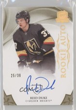 2020 Upper Deck The Cup Rookie Gold Spectrum Foil 25/36 Reid Duke #108 Auto 3hd