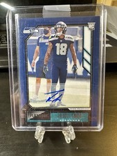 2020 Playbook Freddie Swain 196 Rookie Autographed 